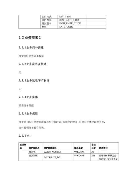 SN-C店专项项目-分账计算系统需求专项说明书.docx