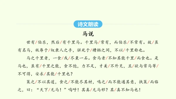 第23课 马说 统编版语文八年级下册 同步精品课件