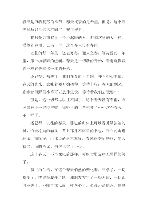 不一样的春天作文-1.docx