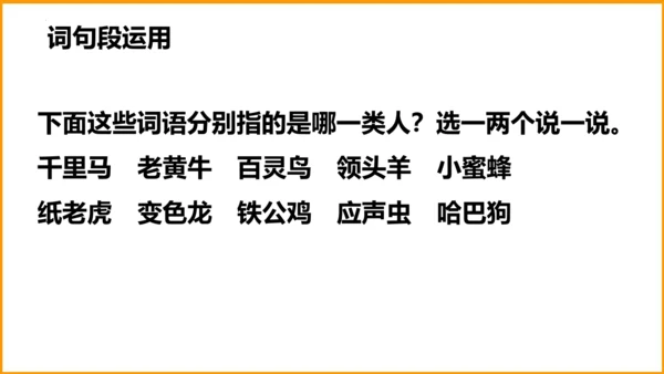 统编版四年级语文下册同步精品课堂系列语文园地四（教学课件）