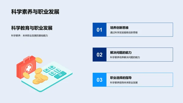 科学学习的重要性PPT模板