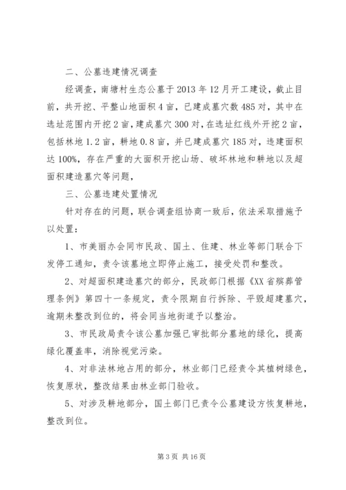 公墓违规建设新闻发布会词.docx