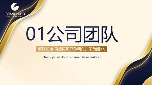 高端霸气商业计划书PPT动态模板