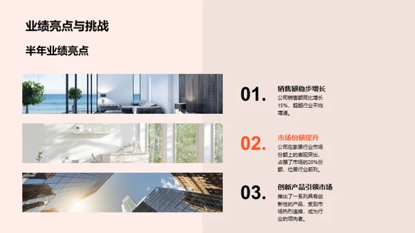 展望未来：半年业绩回顾