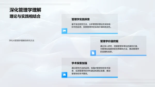 管理学课题答辩