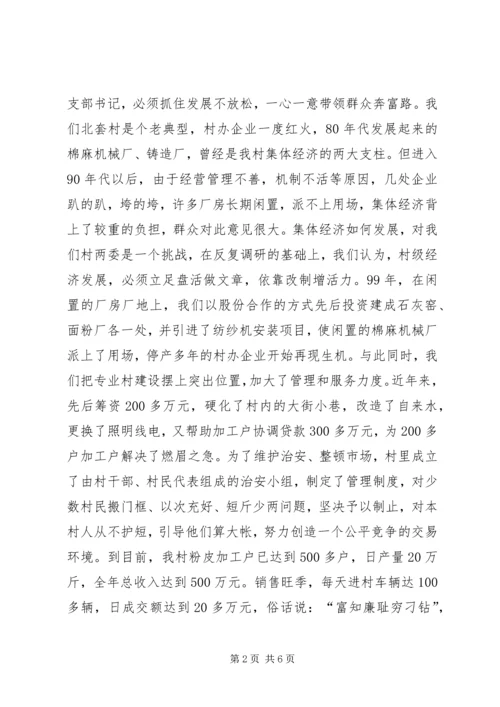村党支部书记访谈材料 (3).docx