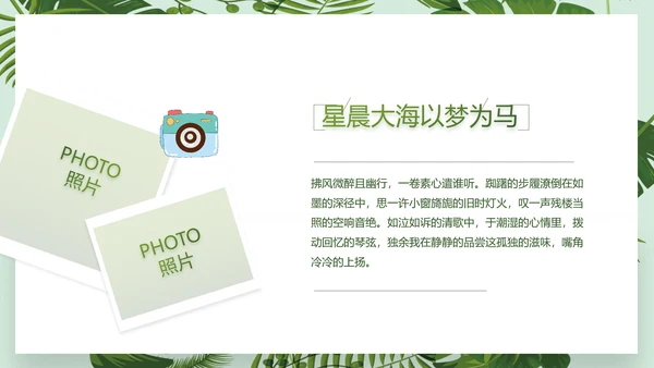 致青春毕业季青春毕业纪念册PPT