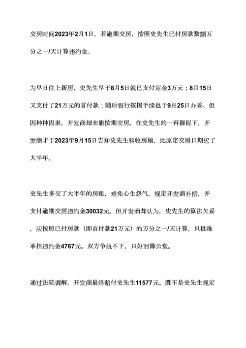合同范本之购房合同违约责任.docx