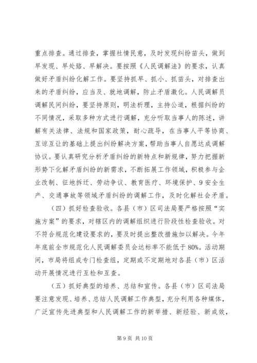 关于加强全县村级人民调解委员会规范化建设的实施意见_1 (3).docx