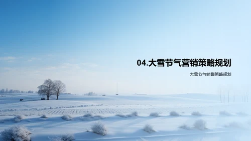 冬季产品大雪营销