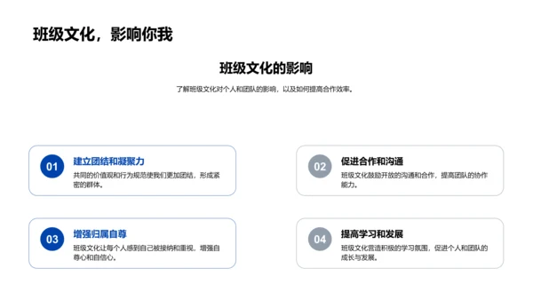 班级文化建设报告PPT模板