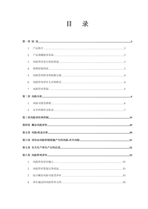 iso风险管理分析报告模板.docx