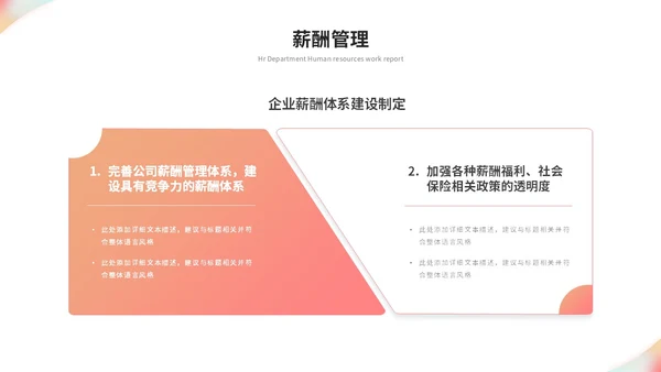 简约时尚商务人事部人力资源工作总结工作汇报ppt模板人力资源工作汇报