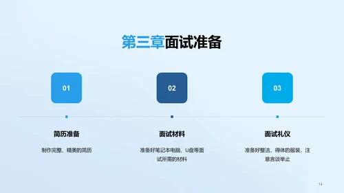 蓝色简约扁平渐变春季校园招聘多岗位宣讲PPT