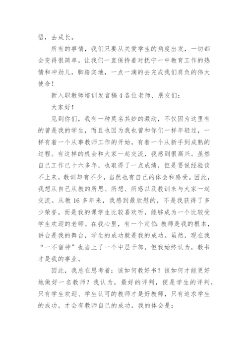 新入职教师培训发言稿.docx