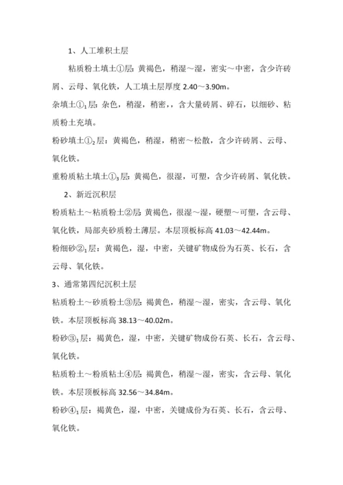 基坑排桩支护及开挖综合标准施工专业方案.docx