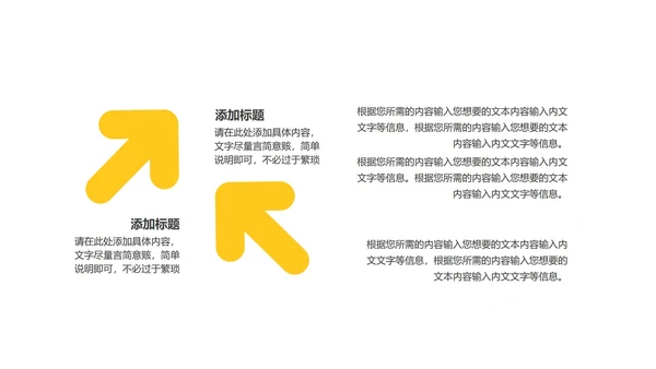 简约黄色读书分享主题PPT模板
