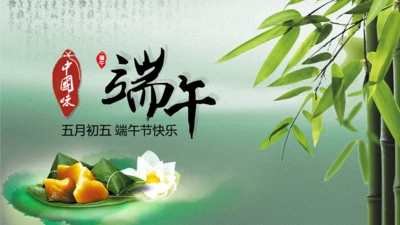 粽子端午节晚会庆典策划案通用PPT模板