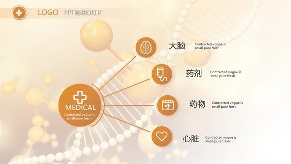 医美基因分子科技医疗医学PPT