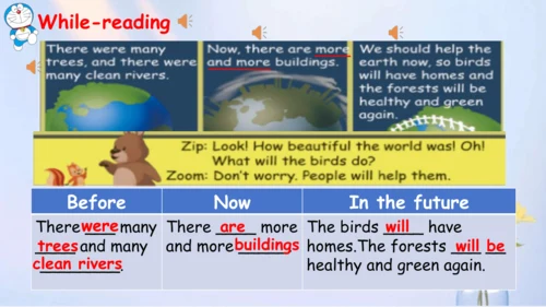 Unit 4 Then and now B Let's check & C Story time 课
