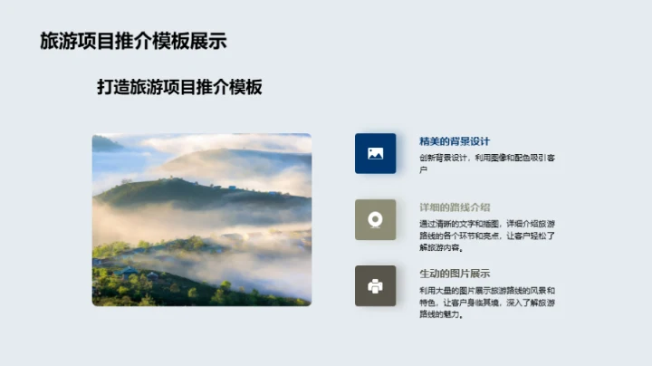 旅游业的PPT应用