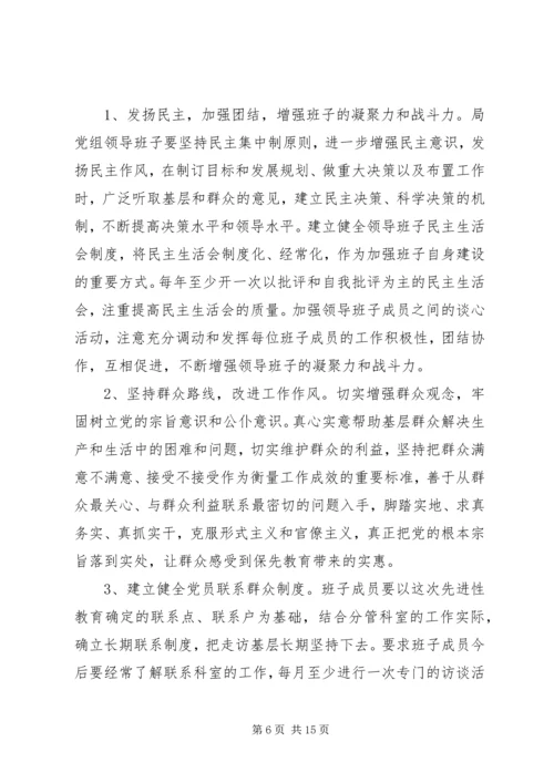 部门整改提高阶段整改方案及措施((荐) (2).docx