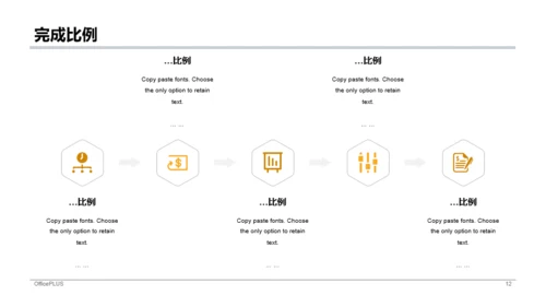 黄色商务个人年终总结工作报告PPT案例