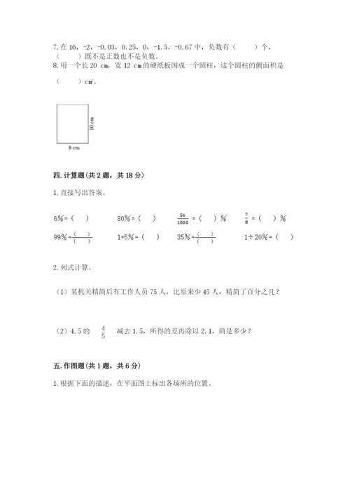 北京市密云县六年级下册数学期末测试卷必考题.docx