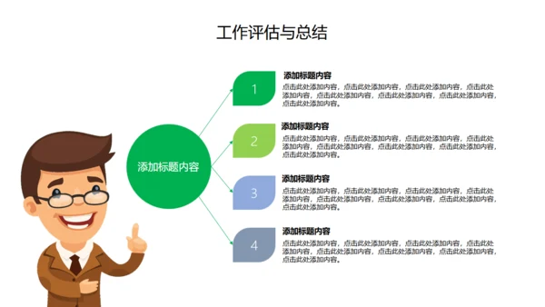 工作计划总结报告通用PPT模板