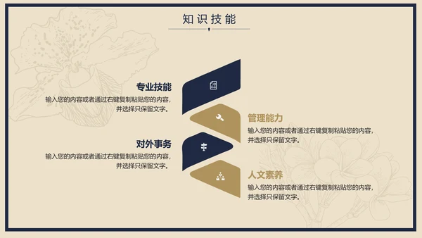 创意唯美个人求职竞聘简历ppt模板