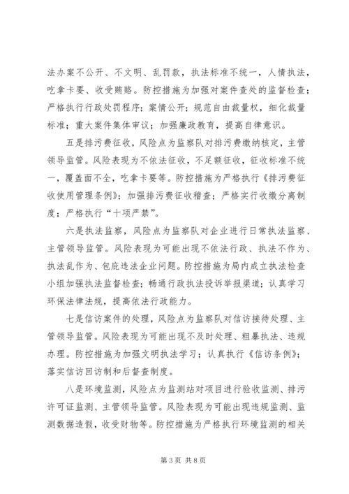 县环境保护局建立健全权力运行制约监督体系调研报告.docx