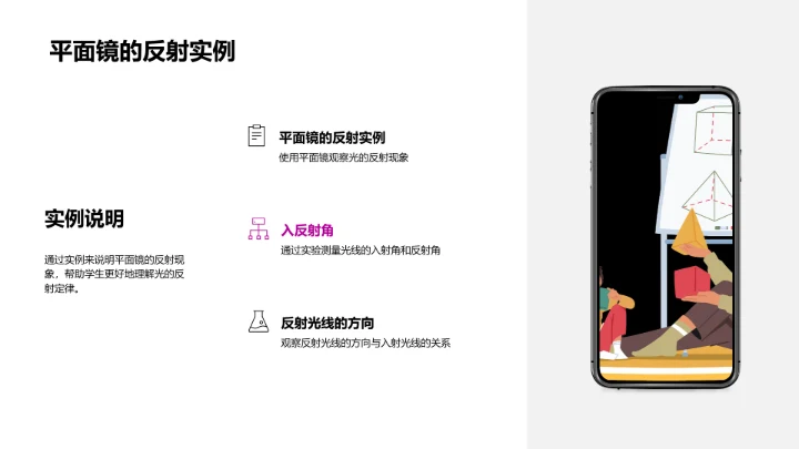 光学现象讲解课件PPT模板