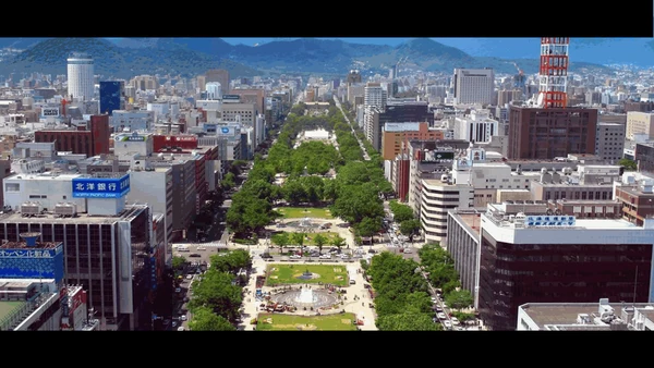 东京旅游酷炫图文相册快闪动画通用PPT模板