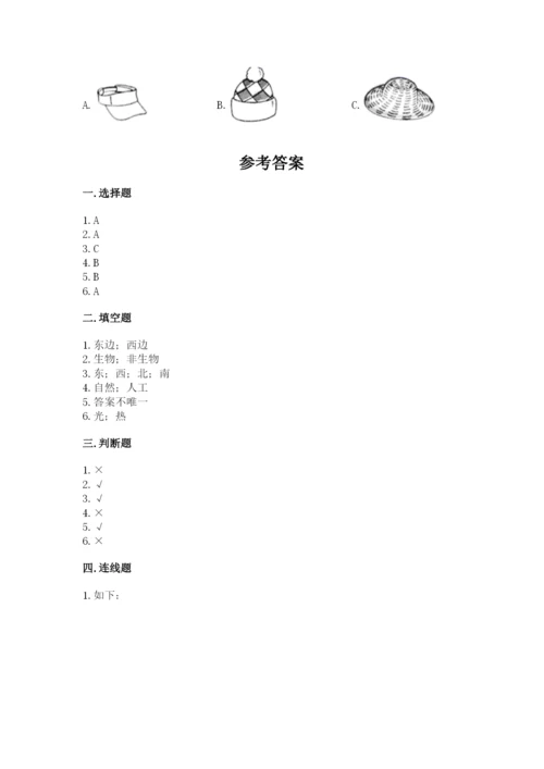 教科版二年级上册科学期末测试卷含答案（培优a卷）.docx