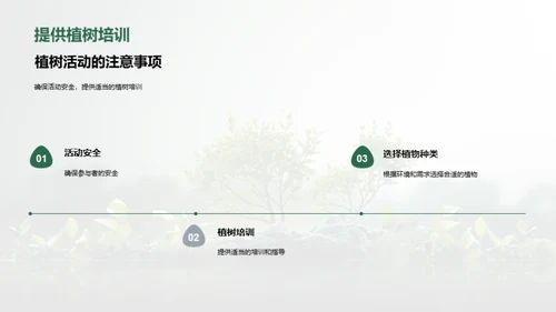 绿色社区植树行动