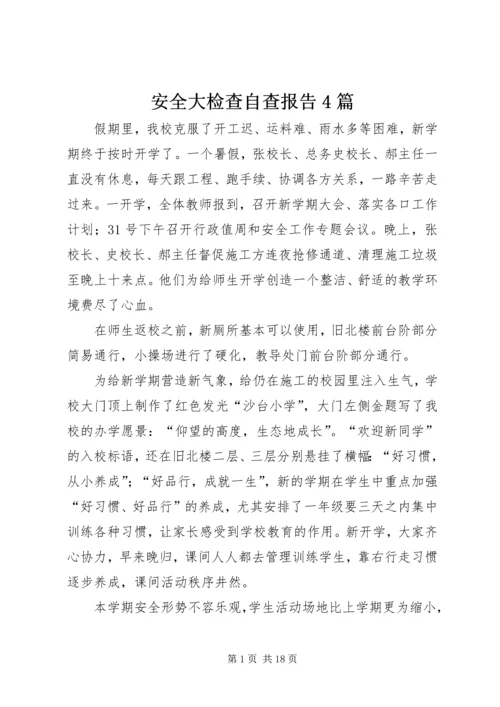 安全大检查自查报告4篇 (2).docx