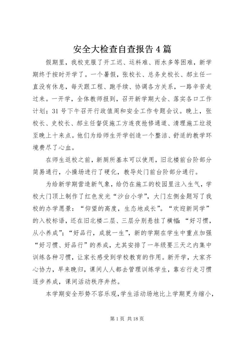 安全大检查自查报告4篇 (2).docx