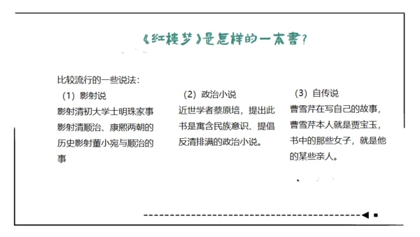 红楼梦通用PPT课件模板