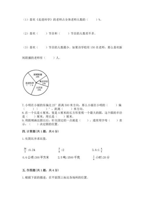 小学数学六年级上册期末测试卷【培优a卷】.docx