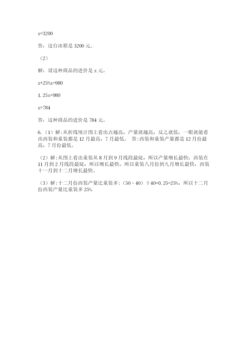 北京版数学小升初模拟试卷含答案（综合题）.docx