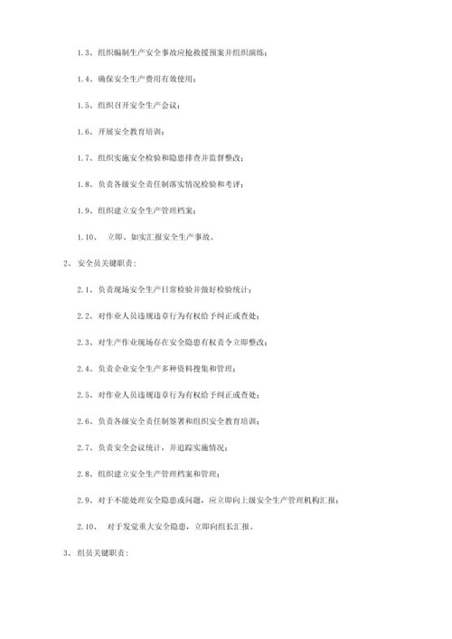 工程有限责任公司安全生产标准化文件模板.docx