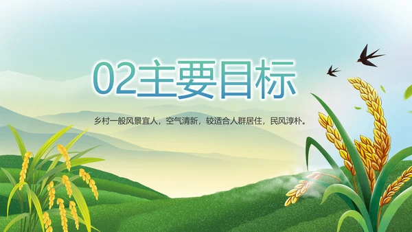 乡村振兴农业发展新农村动态PPT