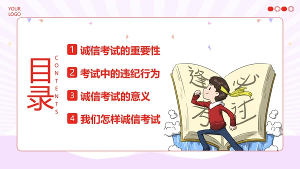 诚信考试主题班会诚实做人诚信考试主题班会PPT课件期中