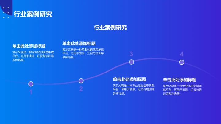 创意通用行业PPT模板