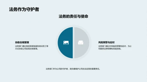 法务部门：公司的守护者