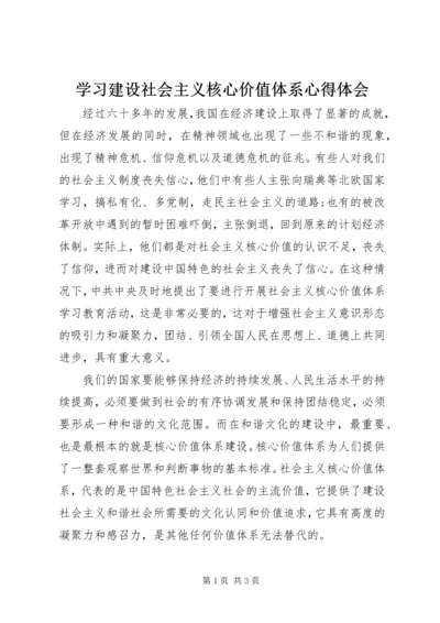 学习建设社会主义核心价值体系心得体会.docx