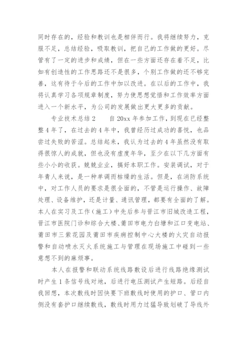 专业技术总结.docx