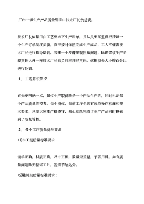 木门厂专项规章新规制度.docx