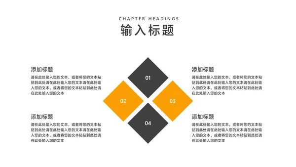商务风橙色毕业论文答辩汇报PPT模板