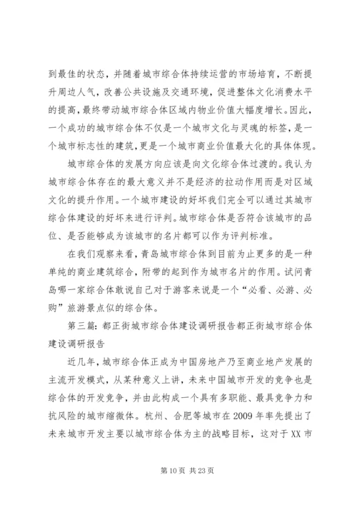 城市综合体调研报告.docx